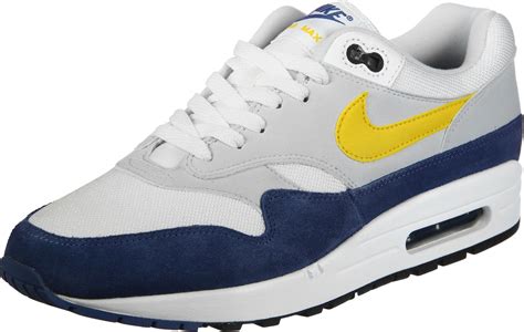 nike air max 1 geel blauw